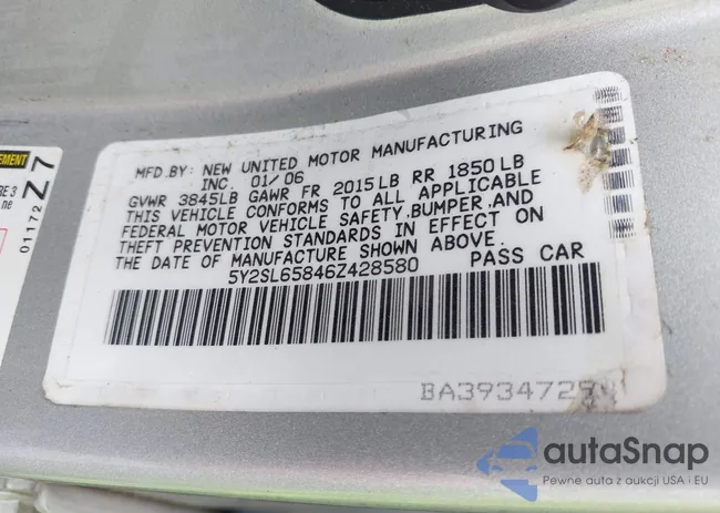 5Y2SL65846Z428580: 42607218