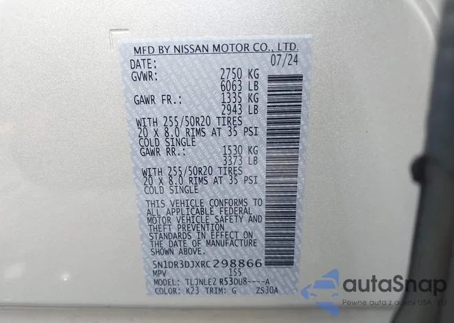 5N1DR3DJXRC298866: 42607262