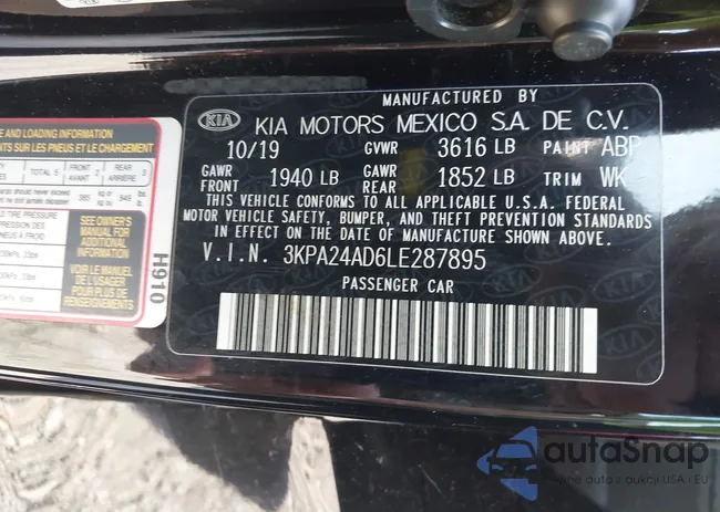 3KPA24AD6LE287895: 42608186