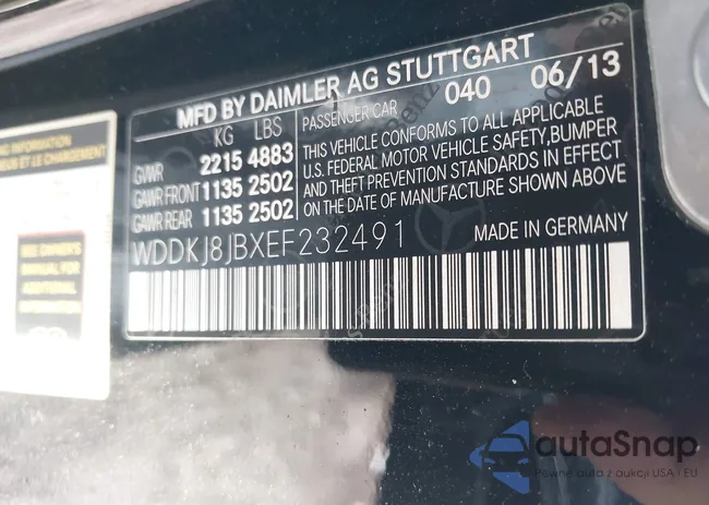 WDDKJ8JBXEF232491: 42609388