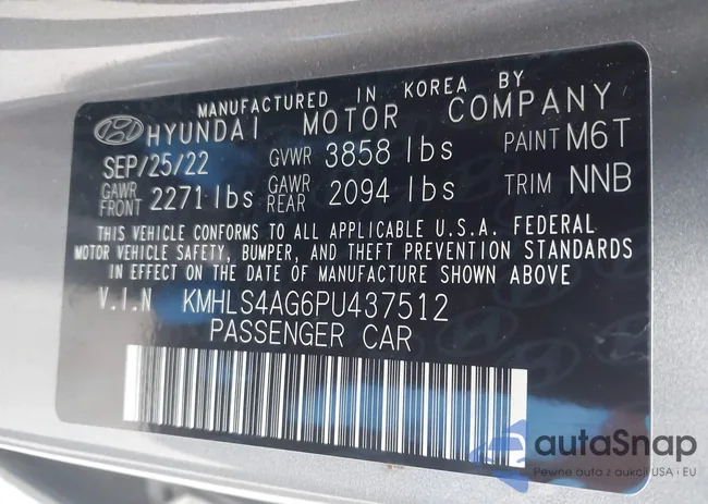 KMHLS4AG6PU437512: 42610928