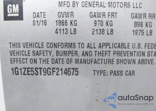 1G1ZE5ST9GF214675: 42610278