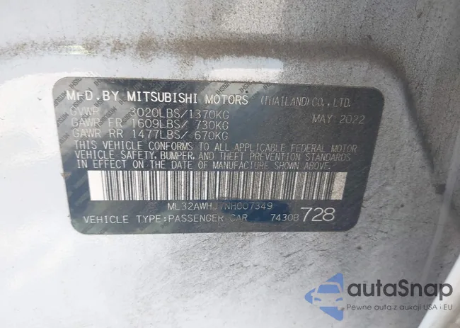 ML32AWHJ7NH007349: 42610988