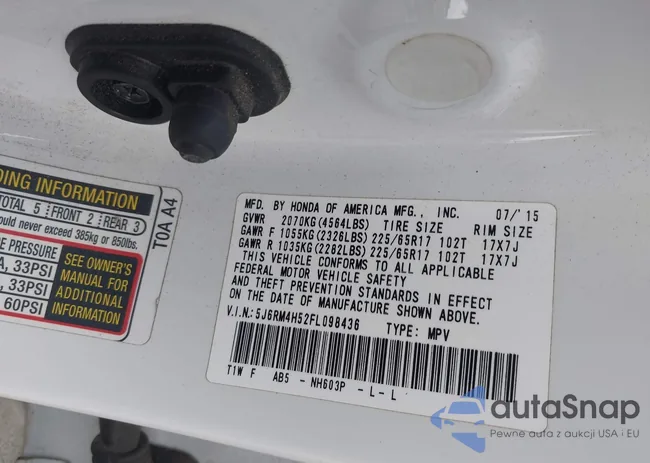 5J6RM4H52FL098436: 42611293