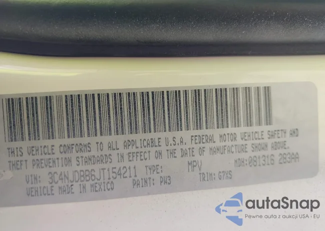 3C4NJDBB6JT154211: 42611335