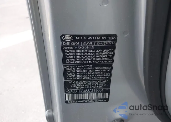 SALSH23488A188051: 42612602