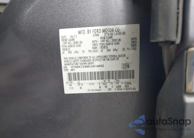 1FM5K7D88EGA14652: 42612640