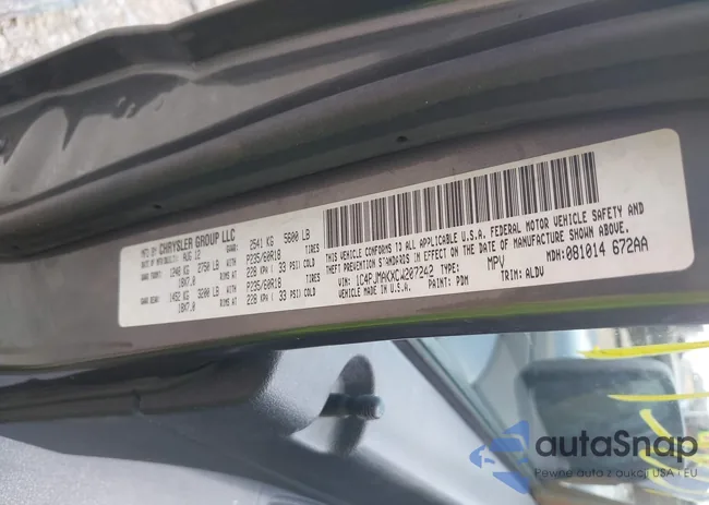 1C4PJMAKXCW207242: 42612777