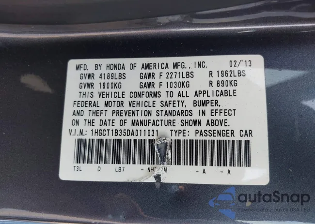 1HGCT1B35DA011031: 42612892