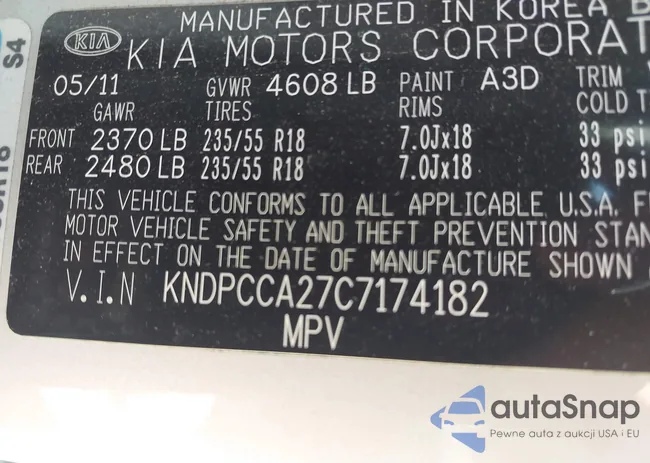 KNDPCCA27C7174182: 42612054