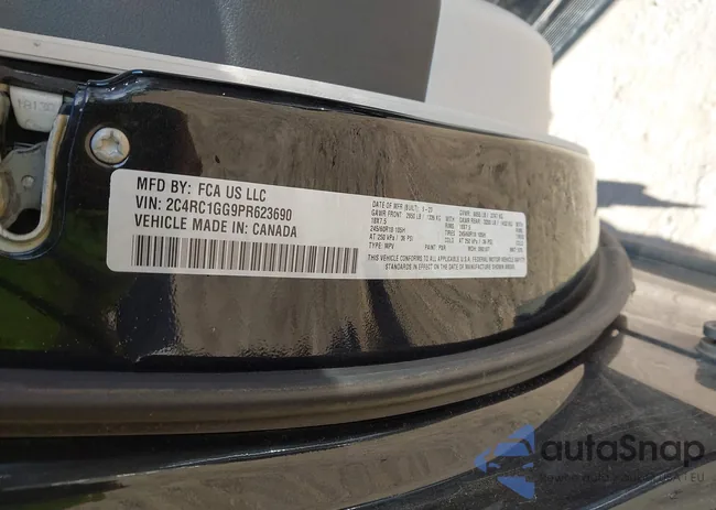 2C4RC1GG9PR623690: 42613573