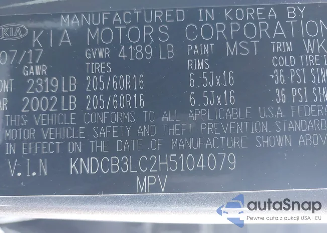 KNDCB3LC2H5104079: 42614399