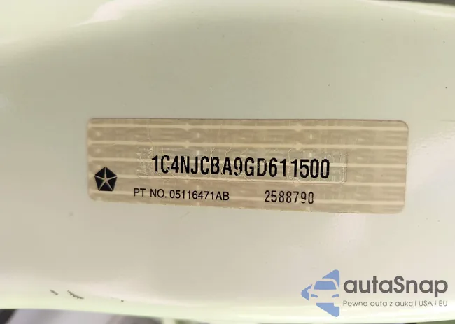 1C4NJCBA9GD611500: 42614423