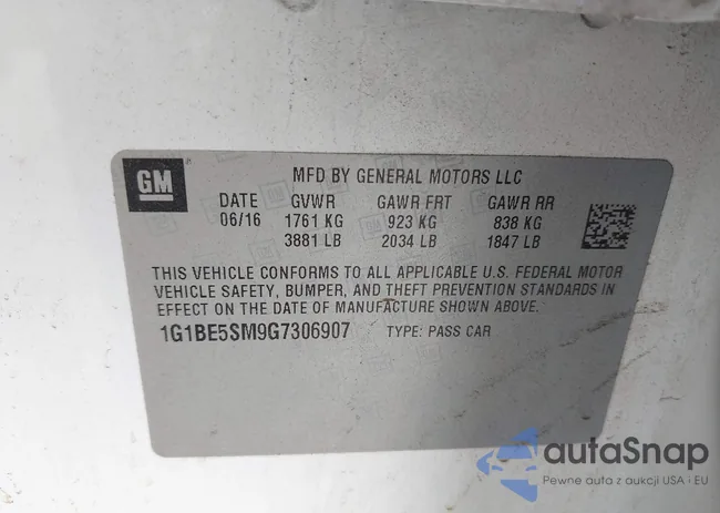 1G1BE5SM9G7306907: 42614674