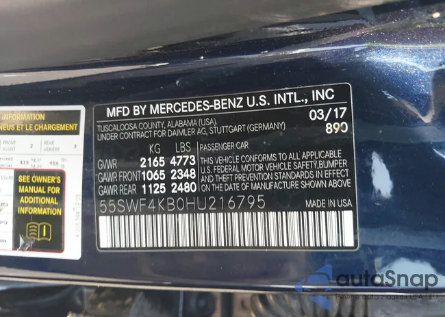 55SWF4KB0HU216795: 42614863