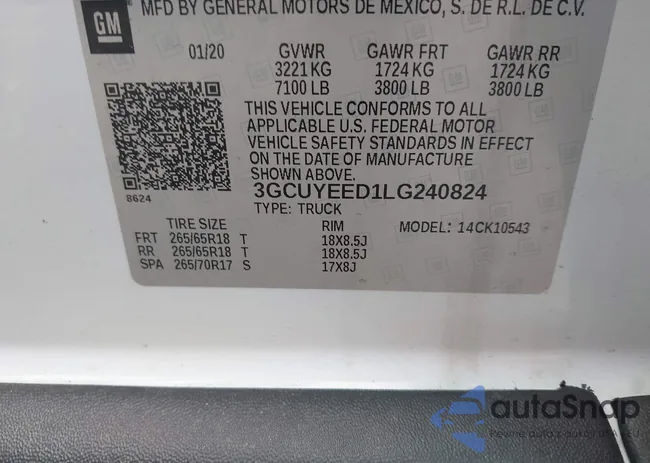 3GCUYEED1LG240824: 42614196