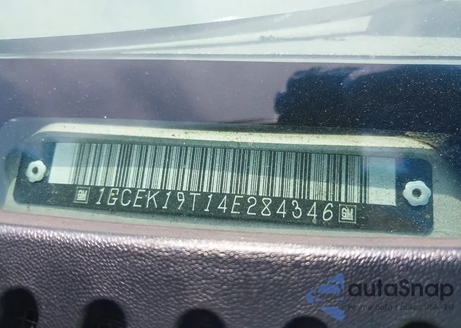 1GCEK19T14E284346: 42615528
