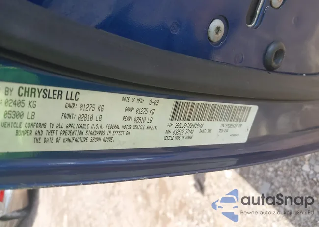 2B3LJ54T69H619448: 42615598