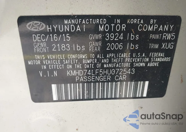 KMHD74LF5HU072543: 42615949