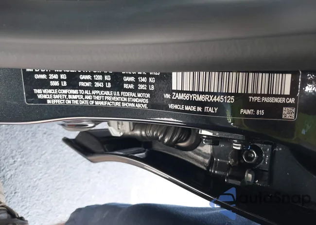 ZAM56YRM6RX445125: 42616702