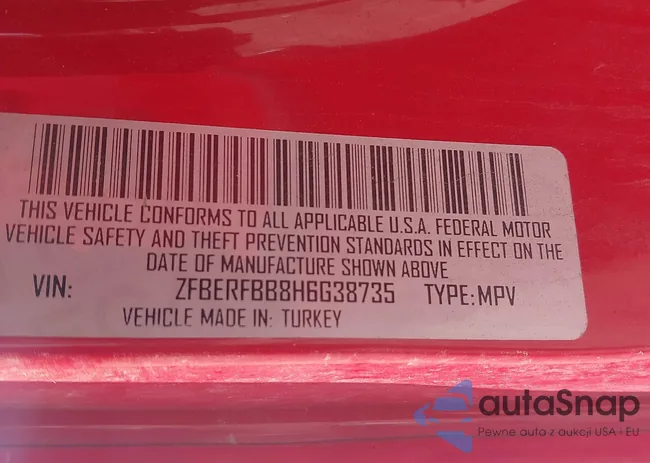 ZFBERFBB8H6G38735: 42616914