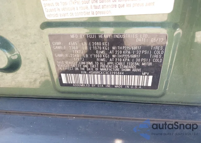 4S4BRCKC3C3295844: 42616958