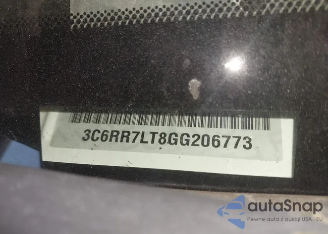 3C6RR7LT8GG206773: 42616123