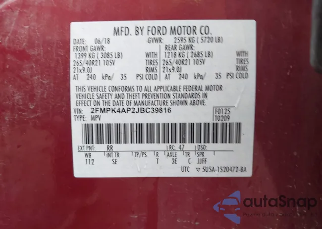 2FMPK4AP2JBC39816: 42616229