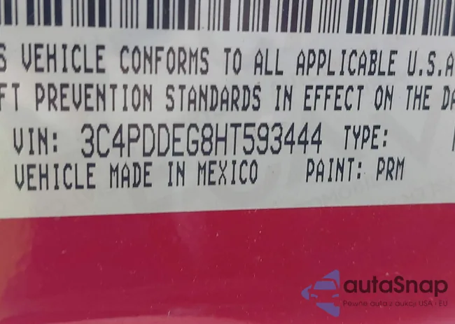 3C4PDDEG8HT593444: 42617391