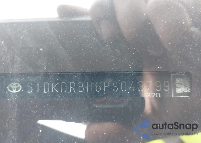 5TDKDRBH6PS043799: 42617278