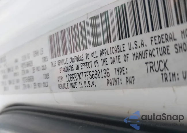 1C6RR7KT7FS690136: 42618497