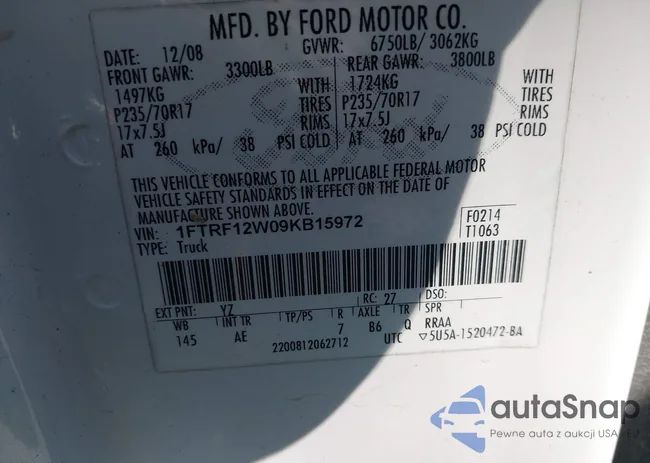 1FTRF12W09KB15972: 42618849