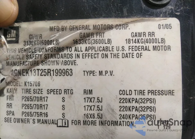 1GCGC13U12F164027: 42618172