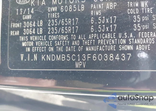 KNDMB5C13F6038437: 42618326