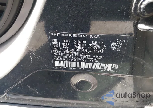 3CZRU6H34MM725742: 42619882