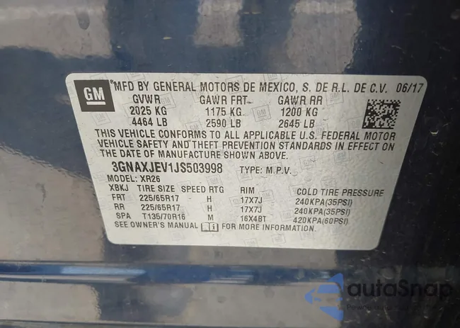 3GNAXJEV1JS503998: 42620441