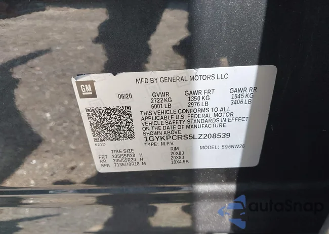 1GYKPCRS5LZ208539: 42620474