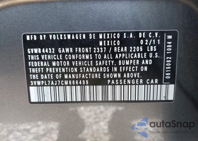 3VWPL7AJ7CM666499: 42620778