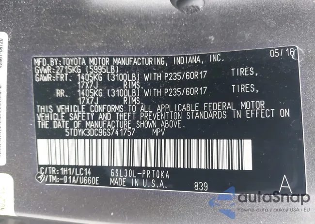 5TDYK3DC9GS741757: 42620887