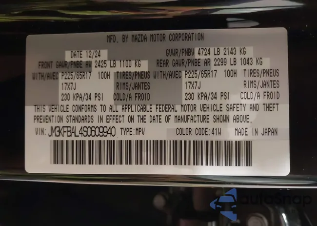 JM3KFBAL4S0609940: 42620932