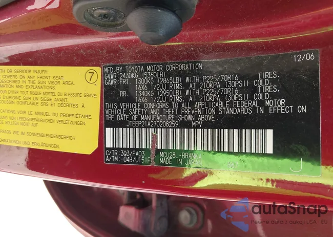 JTEEP21A270208259: 42619996