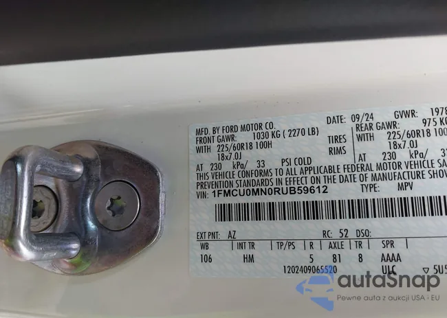 1FMCU0MN0RUB59612: 42620187