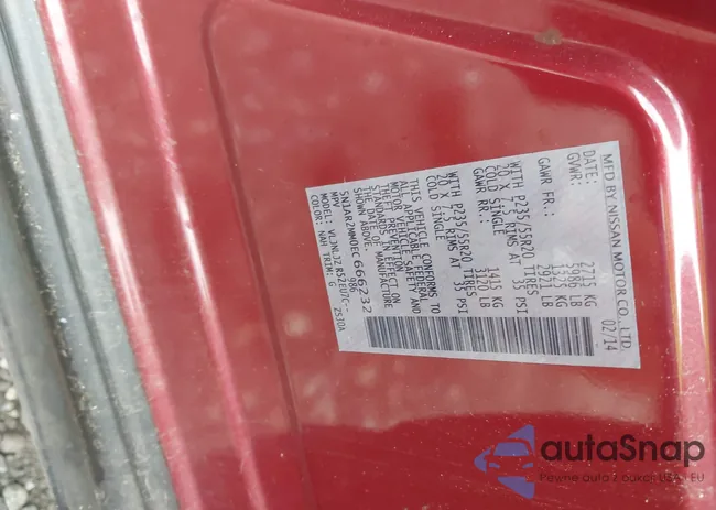 5N1AR2MM0EC666232: 42620265