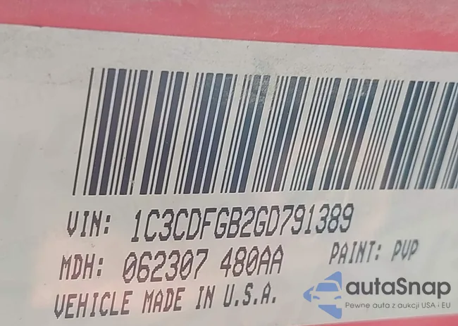 1C3CDFGB2GD791389: 42621541