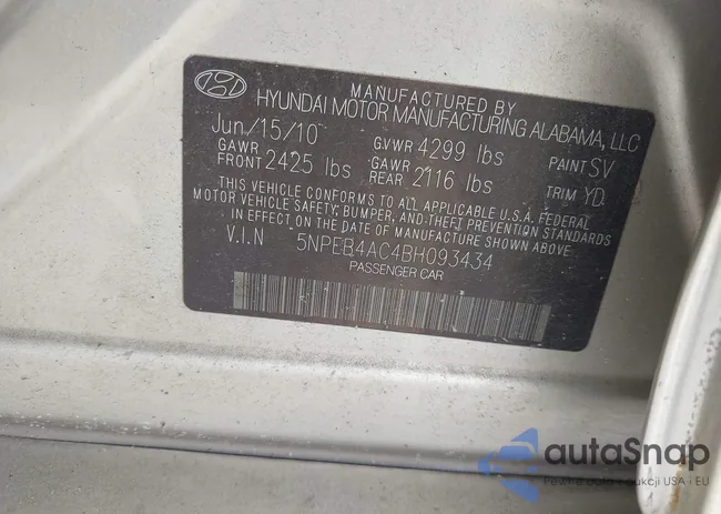 5NPEB4AC4BH093434: 42621577