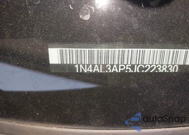 1N4AL3AP5JC223830: 42621588