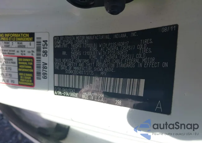 5TDKK3DC4BS172735: 42621828