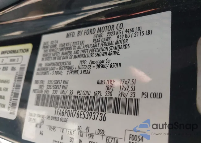 1FA6P0H76E5393736: 42621038