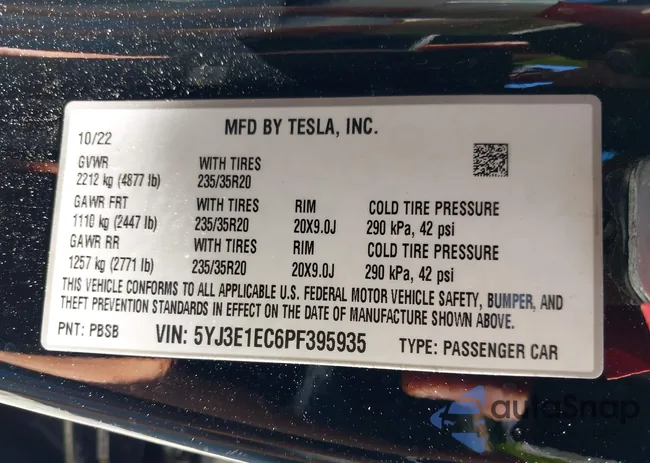 5YJ3E1EC6PF395935: 42621324