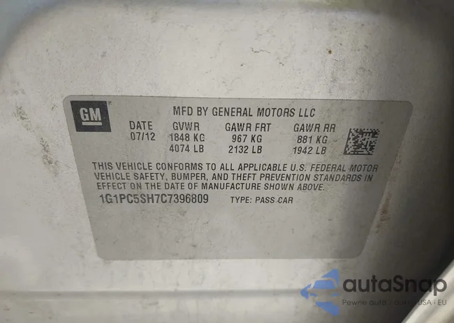 1G1PC5SH7C7396809: 42623575